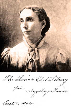 Mary Day Lanier photo and writing