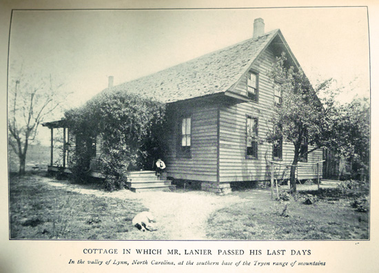 Lanier's place of death