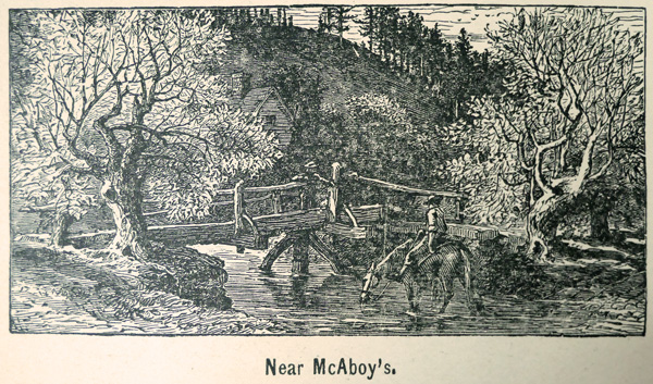 Print of what McAboys looked like in 1886