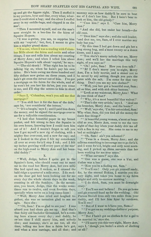 Sharp Snaffles page 681