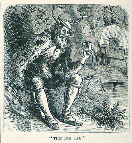 Sharp Snaffles image called the big lie