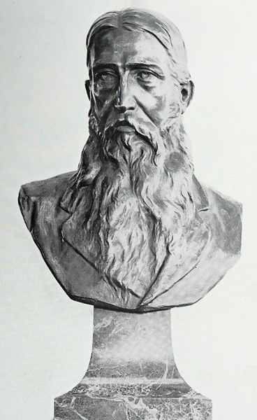 Bust of Sidney Lanier done months before his death