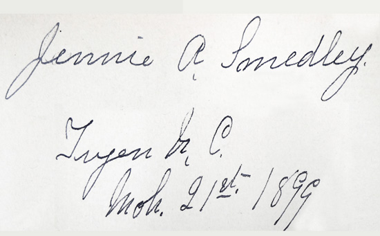 Cropped photo of Tryon school