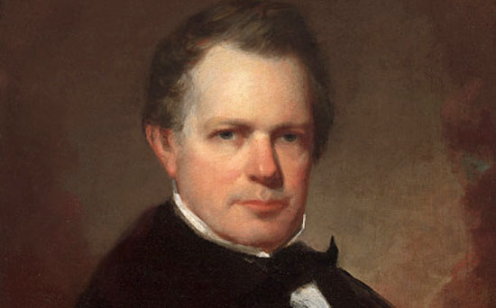 Cropped painting of William Simms
