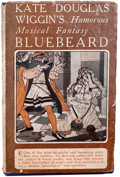 Bluebeard 1914 dust jacket