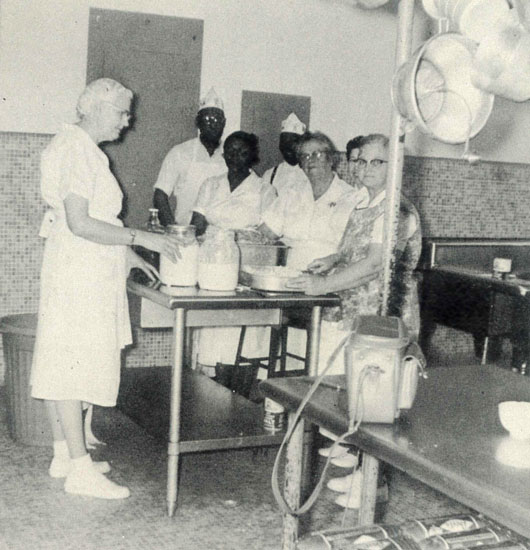 Cafeteria staff