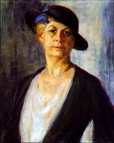 Self portrait of Josephine Sibley Couper