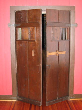 Doors from studio to main room