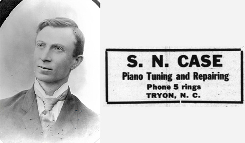 SN Case photo and ad for piano repair
